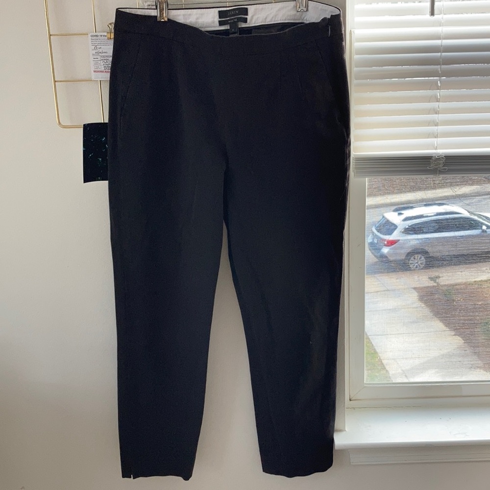 J. Crew black Martie pant